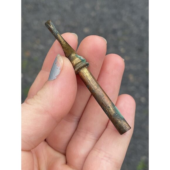 Antique - Vintage 20th C. Brunswick Phonograph Skeleton Barrel Key Collectible - Picture 3 of 9